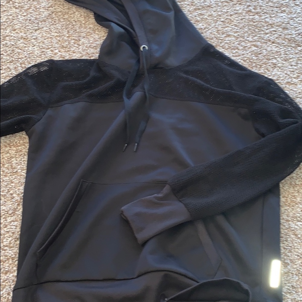 Mesh Sleeved Hoodie